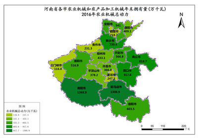 2016年河南省農(nóng)業(yè)機(jī)械總動(dòng)力中的其他農(nóng)業(yè)機(jī)械發(fā)展分析